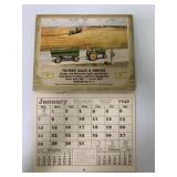 1940 JD Holiday Calender