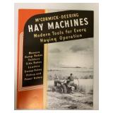 McCormick-Deering Hay Machines Brochure