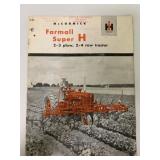 McCormick Farmall Super H Brochure