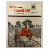 Farmall 200 w/Fast-Hitch Brochure
