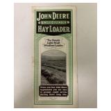 JD Single Cylinder Hay Loader Brochure