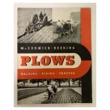 McCormick Deering Plows Brochure