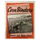 McCormick Deering Corn Binders Brochure