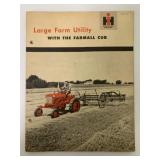IH Farmall Large Farm Utility Brochure