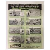 JD Tractors and Equipment Mailer Poster