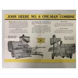 JD No.6 Combine Mailer Poster