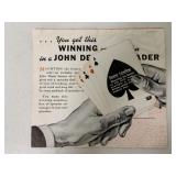 JD "4 Aces" Spreader Brochure w/cards