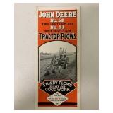 JD No.52 & No.51 Tractor Plows Brochure