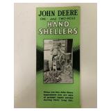 JD 1&2 Hole Hand Shellers Brochure