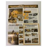 IH 3444 Loader Tractor Mailer Poster