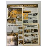 IH 3444 Loader Tractor Mailer Poster