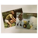 2 JD Brochures, JD Snow Blowers & JD Bicycles