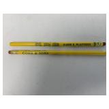 (2) John Deere 4 Leg Deer Dealership Pencils