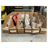 (6) Bins of Senco Air Tool Parts & Accessories
