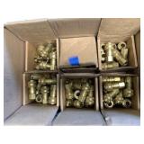 6 Boxes of Quick Connect Brass Air Fittings