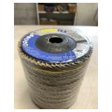 10 New Zircotex Flap Discs ZA24 Grit