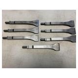 (7) Pneumatic Chipping Hammer Chisel Bits