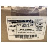 25 New Razorblade Cutoff Wheels 60 Grit