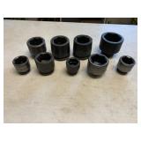 (9) Impact Sockets-Armstrong/Proto/others