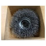 (3) New Anchor 3" Crimped Wire Cup Brushes