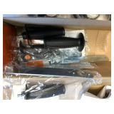 Lot of Angle Grinder pieces- wrenches, gaurds,