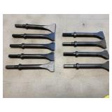(9) Pneumatic Chipping Hammer Chisel Bits