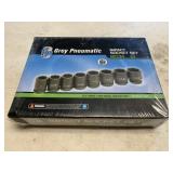 Grey Pneumatic 3/4" Drive Impact English Socket Se