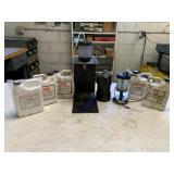 (8) Vacuum Pump w/ Bottles of Pulse Fluid