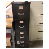Metal 4 Drawer Filing Cabinet