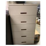 Metal 5 Drawer Cabinet