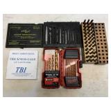 5 Drill Bit Sets/Extractors/Stamps/Thickness Gauge