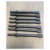 (7) Pneumatic Chipping Hammer Chisel Bits