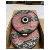 (9) Flexovit Disc Metal Wheels 7" X 1/4" X 7/8"