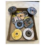 35+ 4 1/2" New Grinding  Wheels - Various Grits