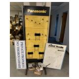 Panasonic Rack/Ajax Tools Peghooks/Private Sign