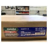 10 New Metabo Cutting Only-Type 1 Wheels