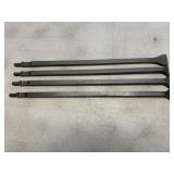 (4) Pneumatic Chipping Hammer Chisel Bits