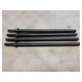 (4) Pneumatic Chipping Hammer Chisel Bits