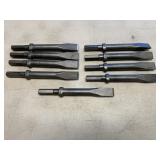 (9) Pneumatic Chipping Hammer Chisel Bits