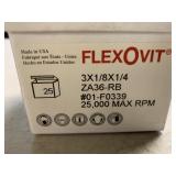 25 New Flexovit Cutoff Wheels 36 Grit
