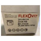 25 New Flexovit Cutoff Wheels 36 Grit