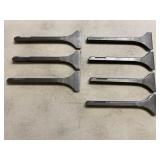 (7) Pneumatic Chipping Hammer Chisel Bits