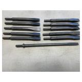 (11) Pneumatic Chipping Hammer Chisel Bits