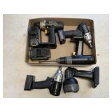 7 Panasonic Rechargable Lights/Drill/Multi Tools
