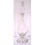 3 pc. Glass Pharmacy Apothecary jar w/ stopper