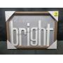 Shine Bright 16x12 Wooden Wall Picture