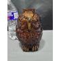 Vintage Amber Wise Owl Bank