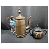 Teapot & Sugar Dish