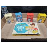 Vintage Product Boxes & First Aid Kit
