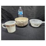 Pyrex, Fire King & Owl Bowl